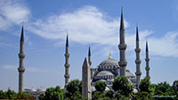 Photos Istanbul - La mosquée Bleue , avec ses 6 minorets